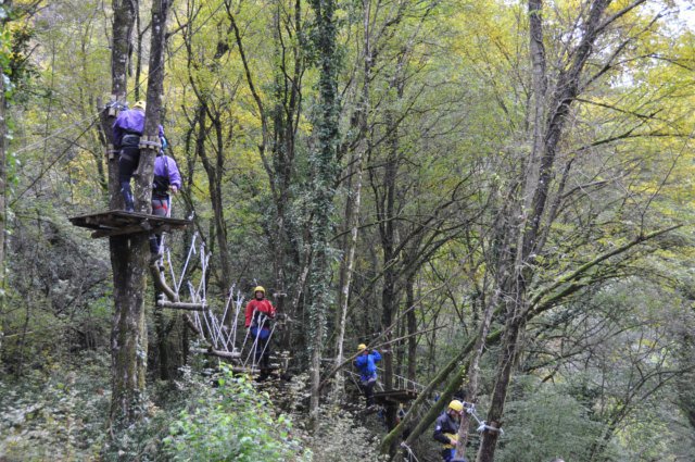 Parco Avventura fiume Corno