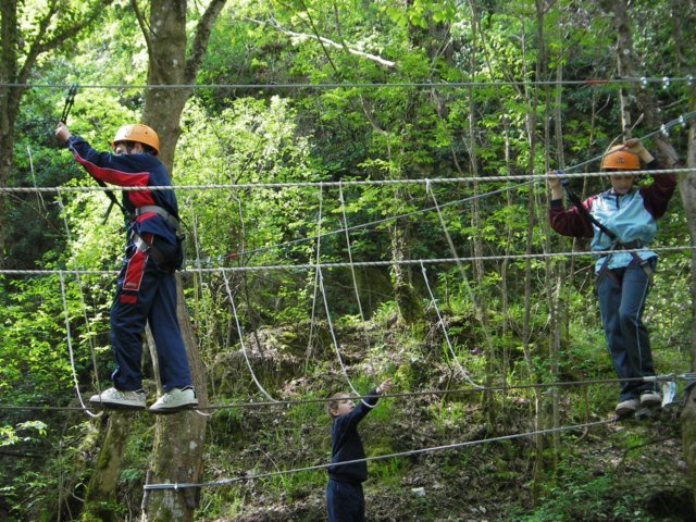 Percorsi avventura su lago e fiume