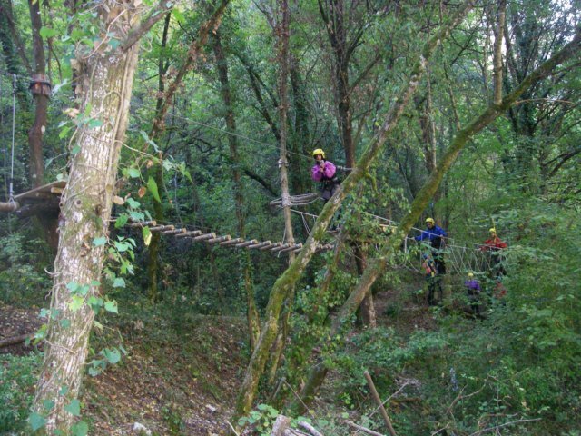 Percorsi avventura su lago e fiume