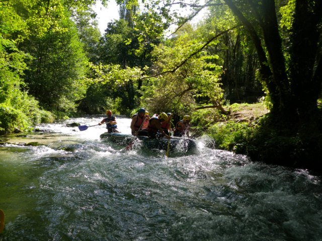 Rafting in Umbria sul Corno
