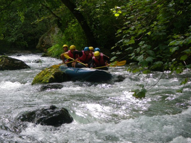 Rafting in Umbria sul Corno