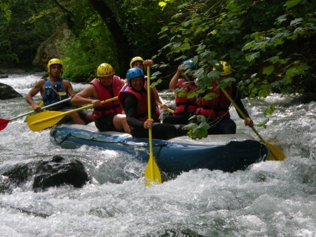 Rafting in Umbria sul Corno