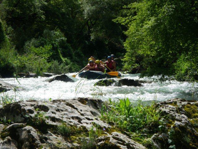 Rafting in Umbria sul Corno
