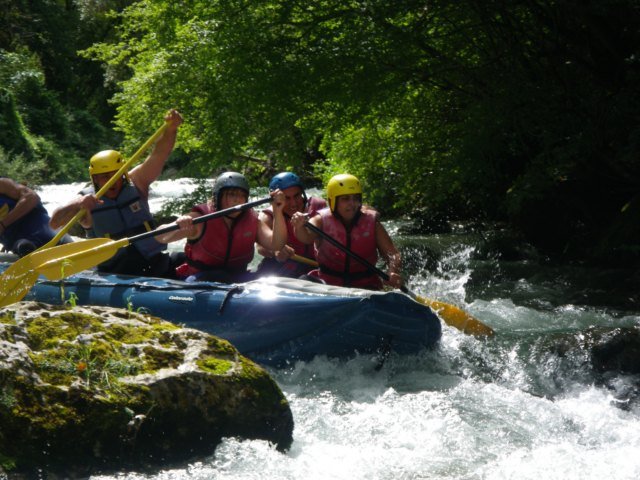 Rafting in Umbria sul Corno