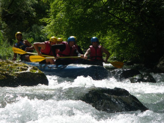 Rafting in Umbria sul Corno