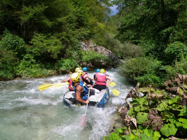 Rafting in Umbria sul Corno
