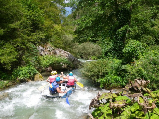 Rafting in Umbria sul Corno