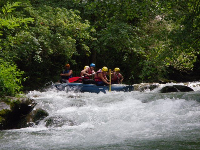 Rafting in Umbria sul Corno
