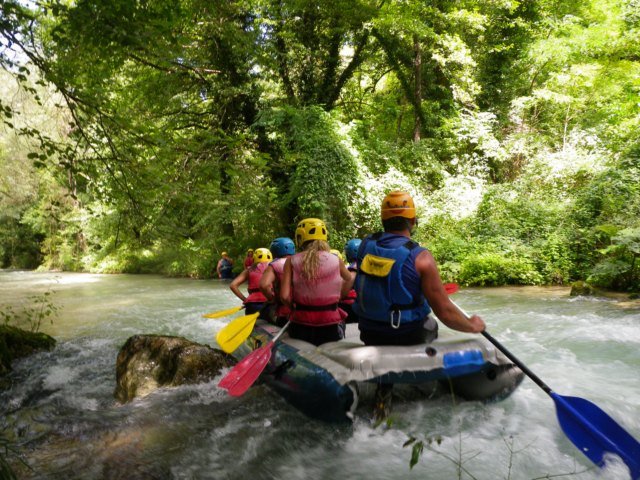 Rafting in Umbria sul Corno