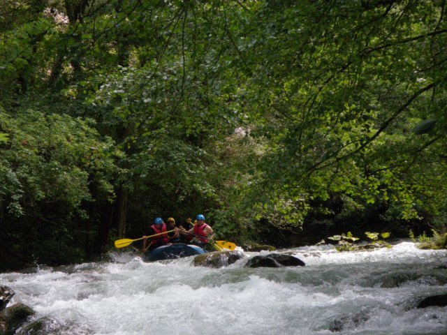 Rafting in Umbria sul Corno