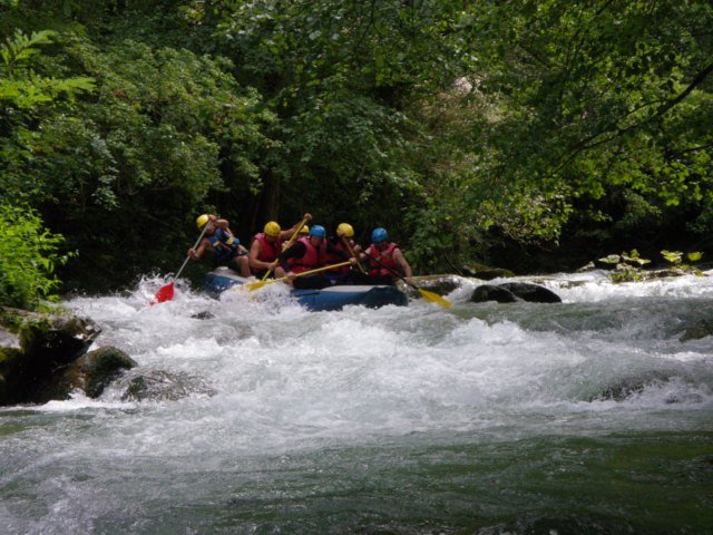 Rafting in Umbria sul Corno