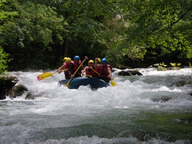 Rafting in Umbria sul Corno