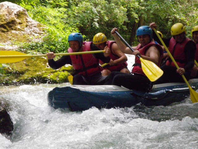 Rafting in Umbria sul Corno