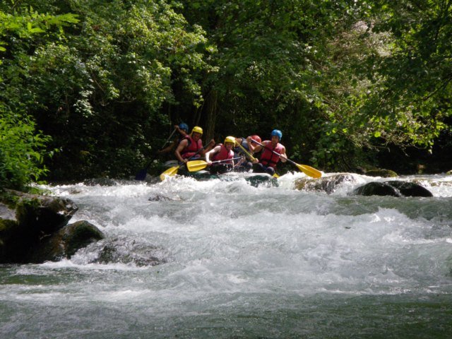 Rafting in Umbria sul Corno