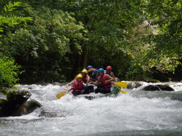 Rafting in Umbria sul Corno