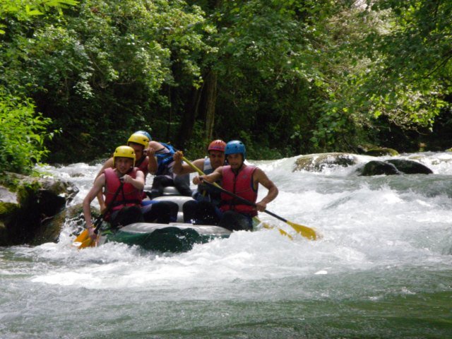 Rafting in Umbria sul Corno