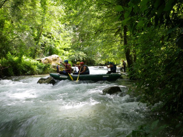Rafting in Umbria sul Corno