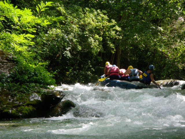 Rafting in Umbria sul Corno