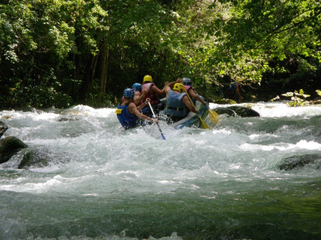 Rafting in Umbria sul Corno
