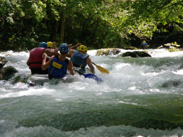 Rafting in Umbria sul Corno