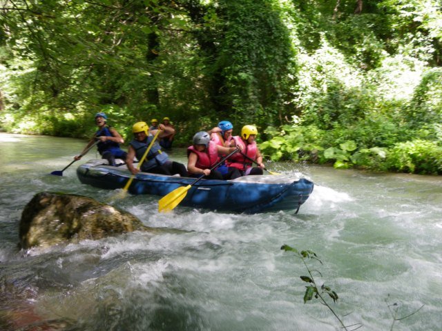 Rafting in Umbria sul Corno