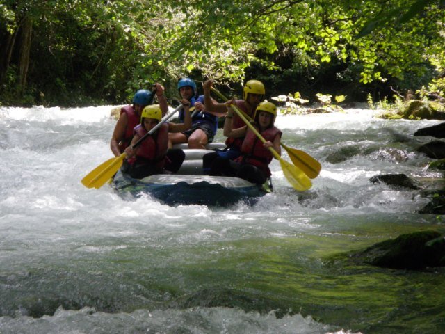 Rafting in Umbria sul Corno