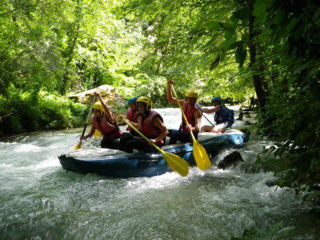 Rafting in Umbria sul Corno
