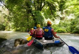 Rafting in Umbria sul Corno