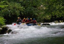 Rafting in Umbria sul Corno