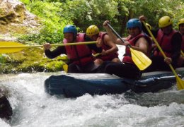 Rafting in Umbria sul Corno