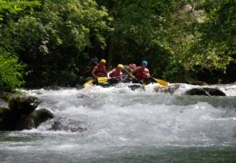 Rafting in Umbria sul Corno