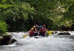 Rafting in Umbria sul Corno