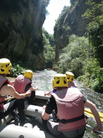 Rafting in Umbria sul Corno