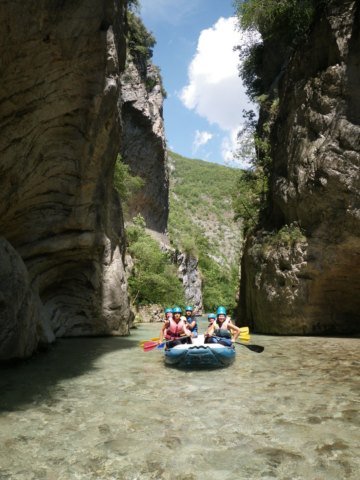 Rafting in Umbria sul Corno