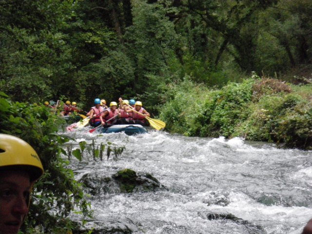 Rafting in Umbria sul Corno