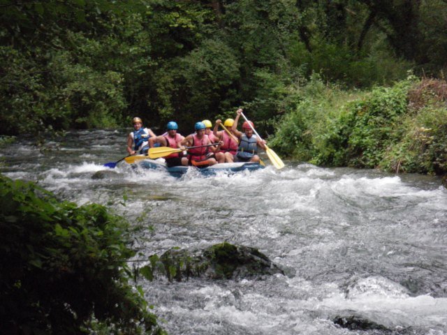 Rafting in Umbria sul Corno