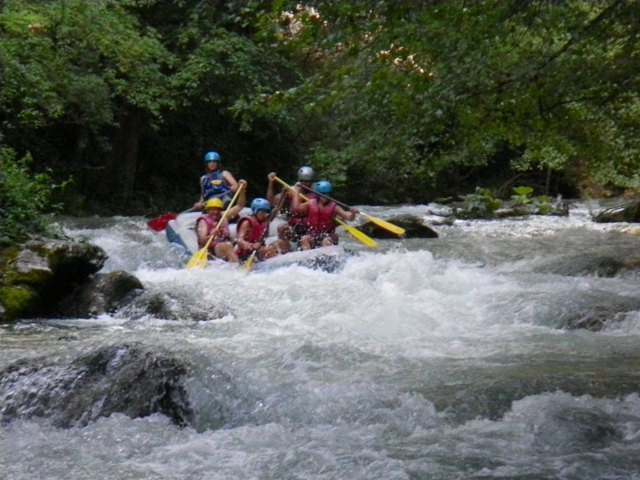 Rafting in Umbria sul Corno