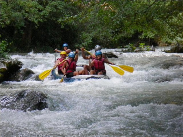 Rafting in Umbria sul Corno