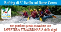 Apertura straordinaria della diga! Vieni a fare rafting!