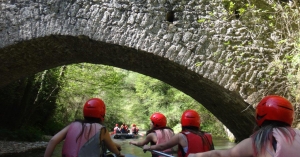 Il ponte romano sul fiume Corno