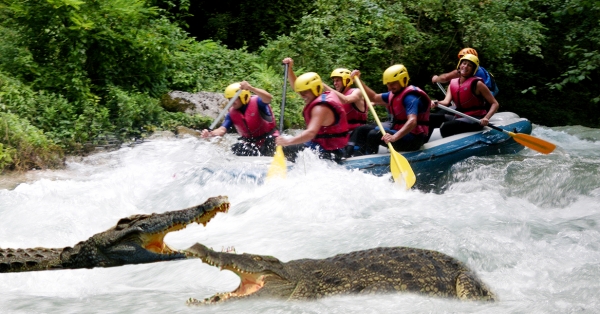 Rafting in Umbria pericoloso? Sbagliato!!