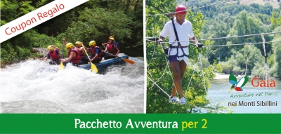 Weekend avventura per 2 persone