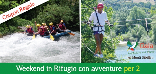 Weekend avventura - per 2 persone