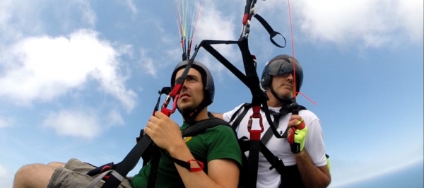 Volo in parapendio biposto
