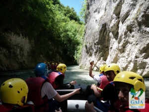 Discese rafting con le scuole